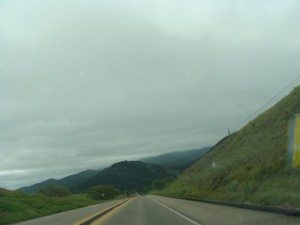 Road to Sequoia National Park